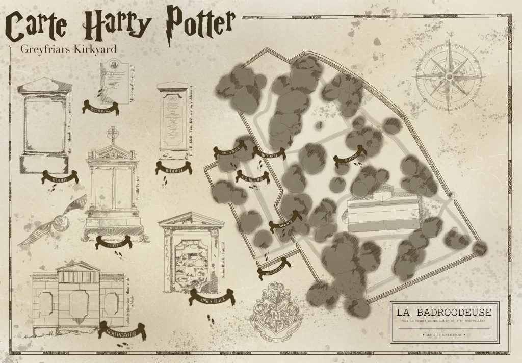 Cimetière d'Harry Potter à Edimbourg
