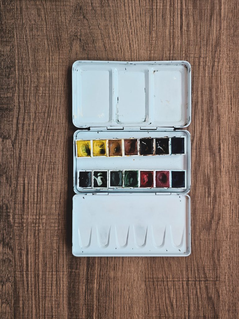 Palette Aquarelle pour dessiner chaque jour - La Badroodeuse